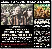 Les Sierra Leone Refugee All Star en concert !