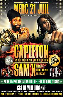 Capleton et SamX � Villeurbanne !