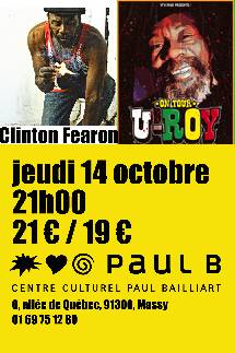 Clinton Fearon & U-Roy en concert !