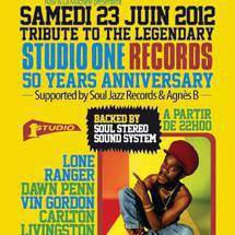 Rappel : Studio One Tribute � Paris