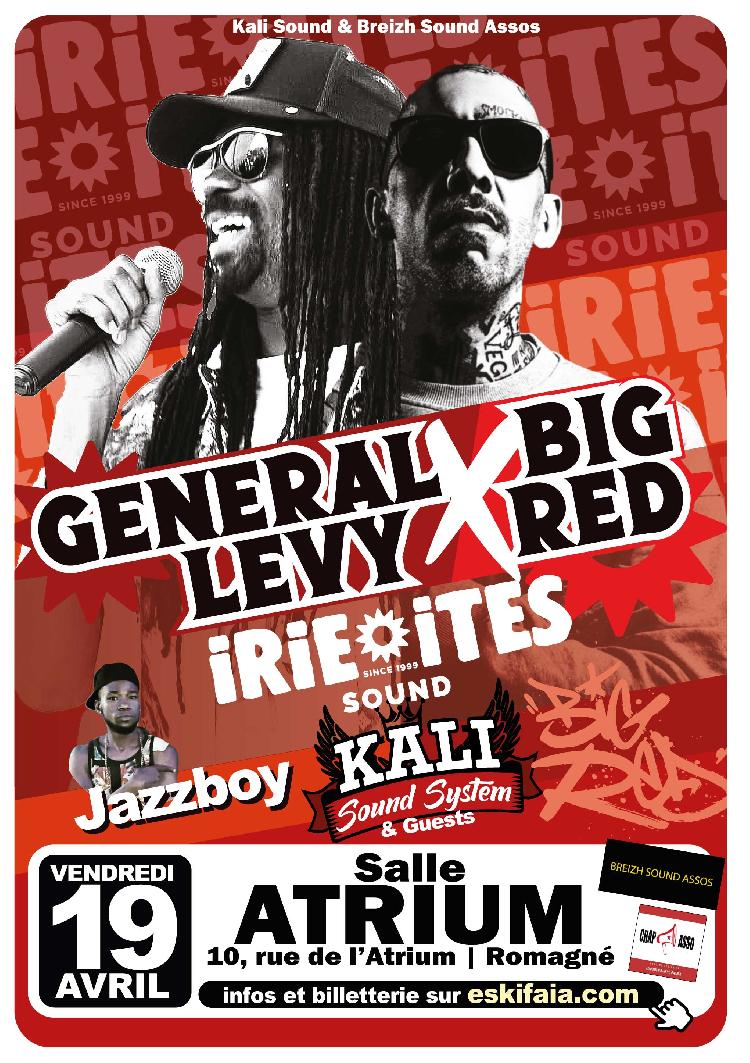 GENERAL LEVY + BIG RED + Irie Ites Sound