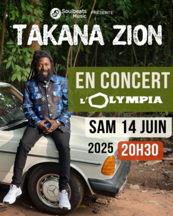 Takana Zion à l'Olympia
