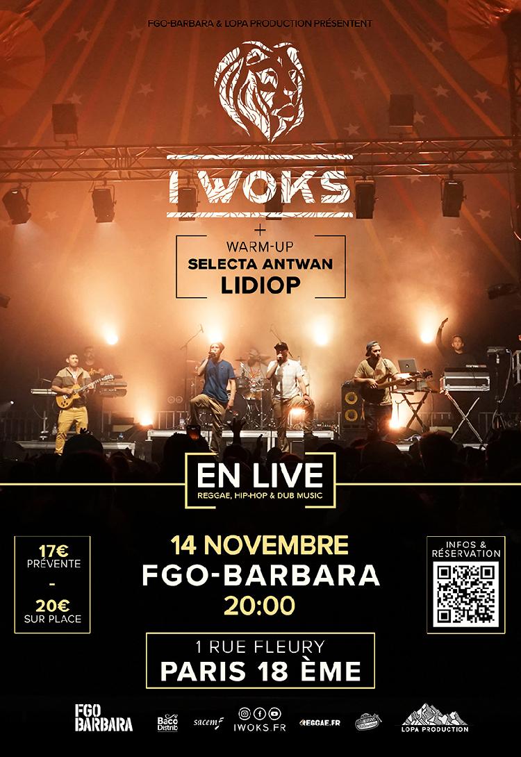 I Woks + Lidiop + Selecta Antwan