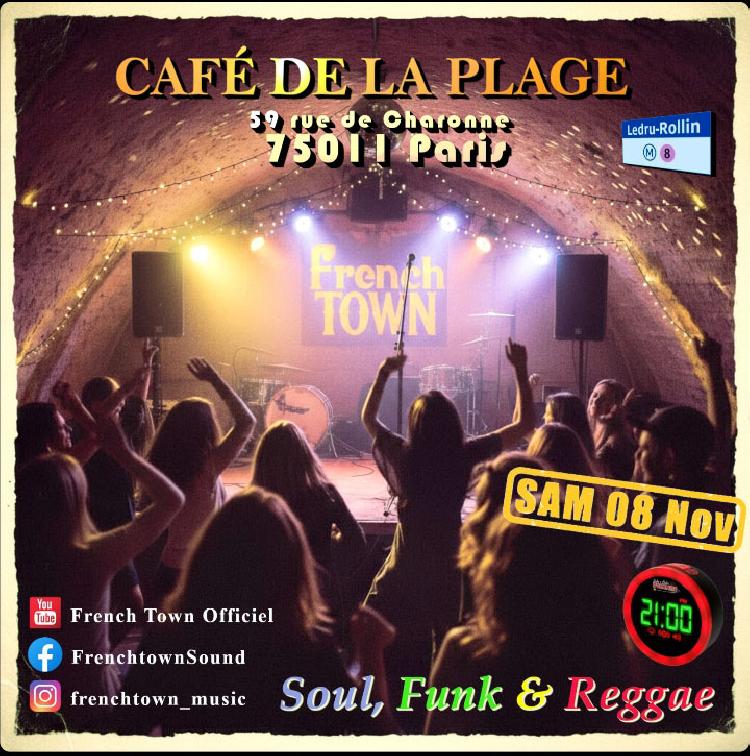 French Town live @ Café de la Plage