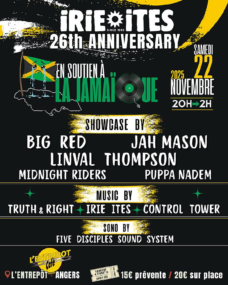 Irie Ites en soutien à la Jamaïque