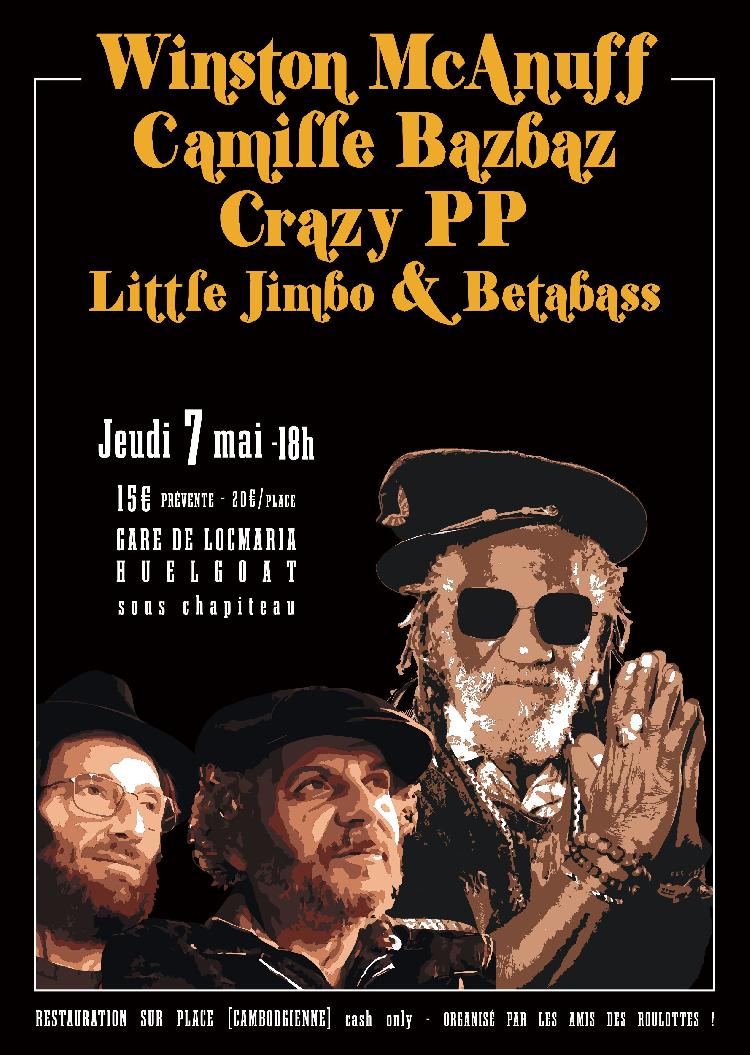 Winston McAnuff, Camille Bazbaz etc