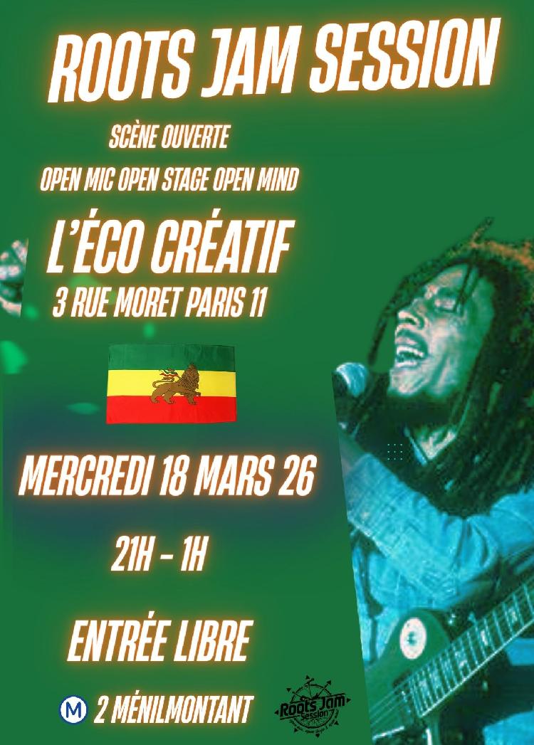 La Roots Jam Session Paris 11(Scène Ouverte)