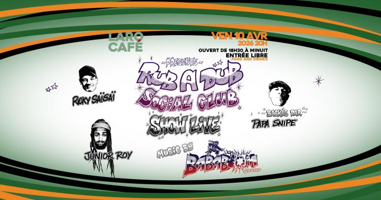 RUB A DUB SOCIAL CLUB