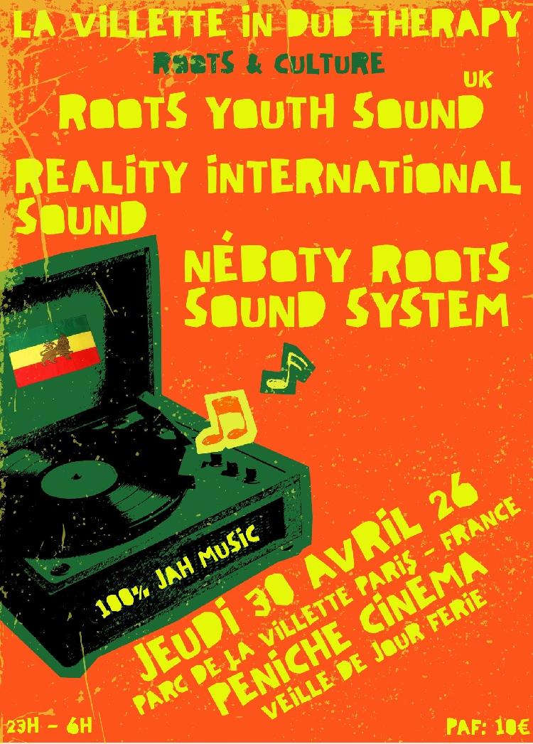 La Villette in Dub Therapy PARIS