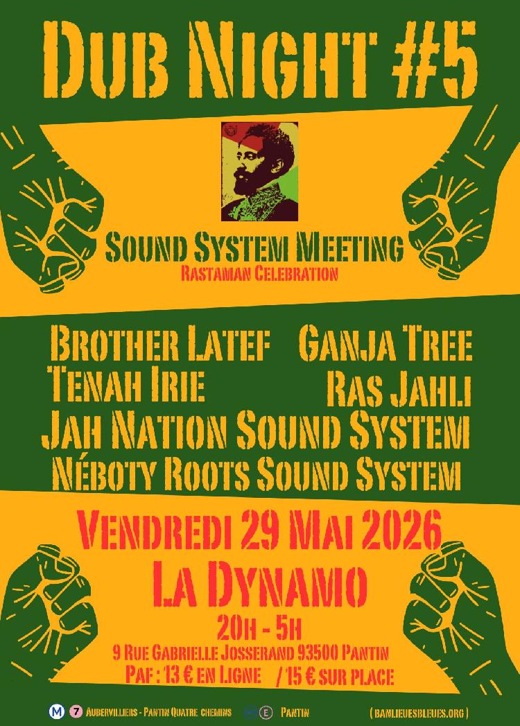 Dub Night 5# La Dynamo Paris