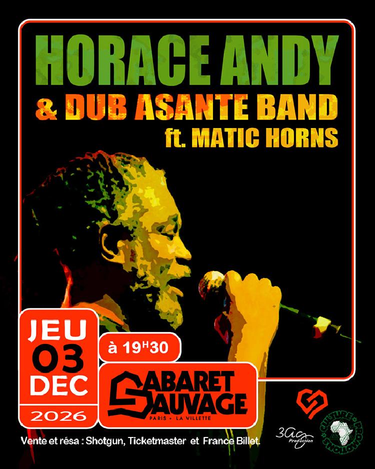 Horace Andy à Paris