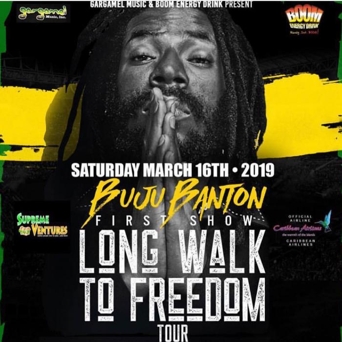 Buju Banton : son 1er show en Jamaïque