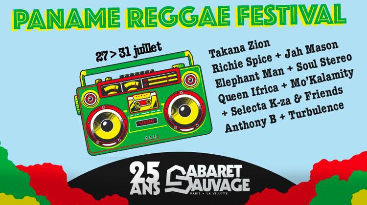 Paname Reggae Festival 27 juillet
