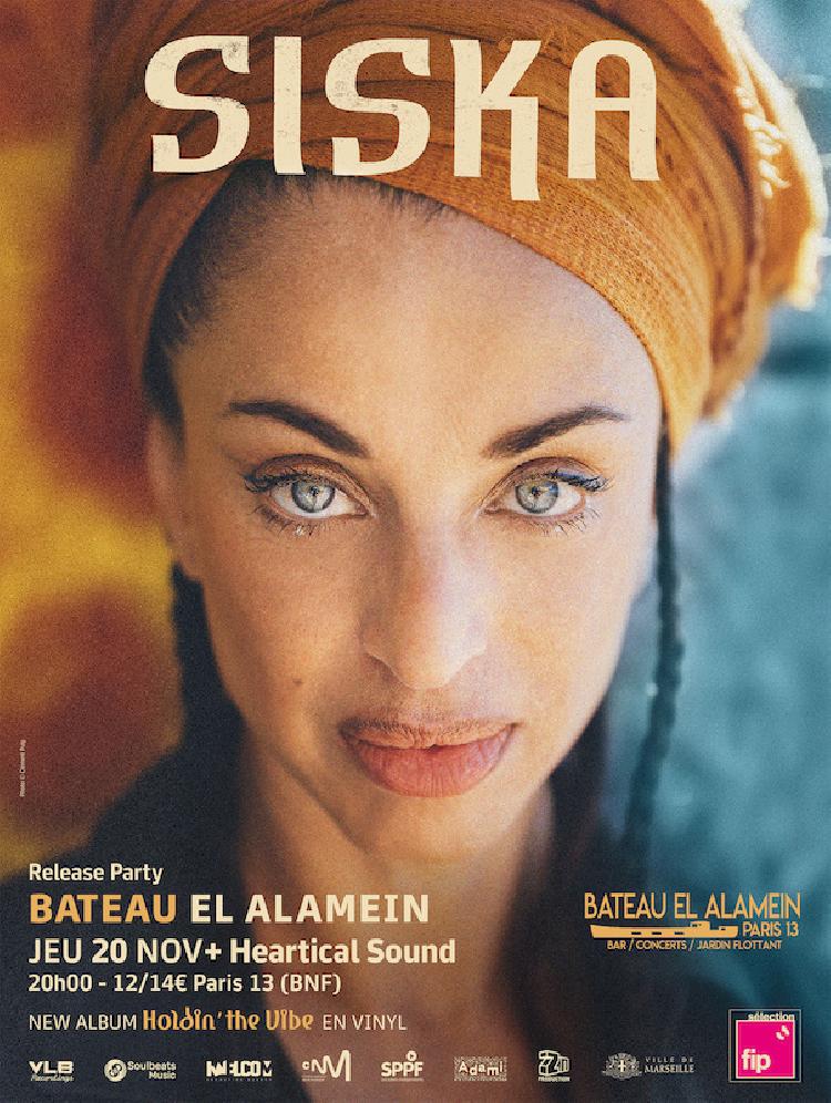 Siska en concert à Paris