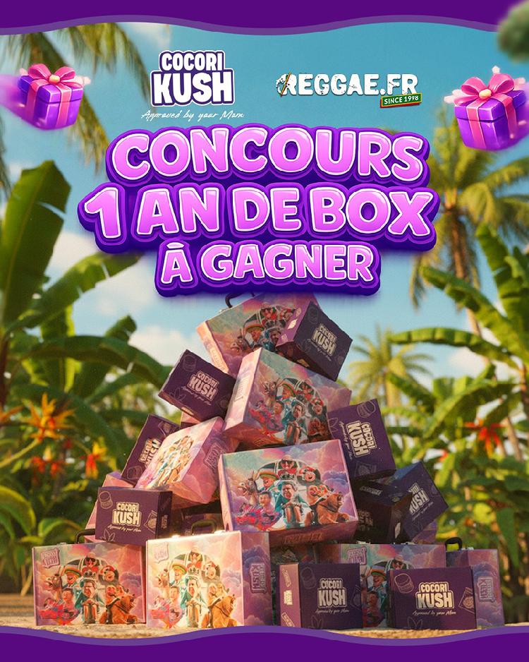 1 an de box Cocorikush à gagner !