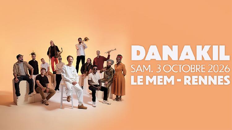 Danakil en concert à Rennes