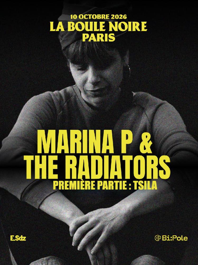 Marina P & The Radiators à La Boule Noire à Paris