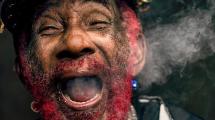 Lee 'Scratch' Perry à la Foire d'art contemporain de Cologne