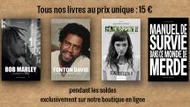 Soldes : tous nos livres au prix unique de 15 euros
