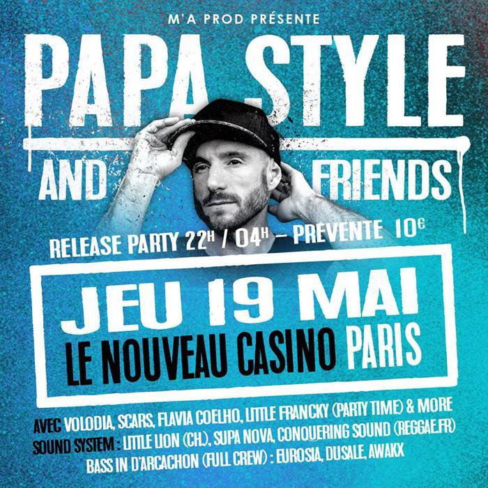 Papa Style & Friends à Paris le 19 mai