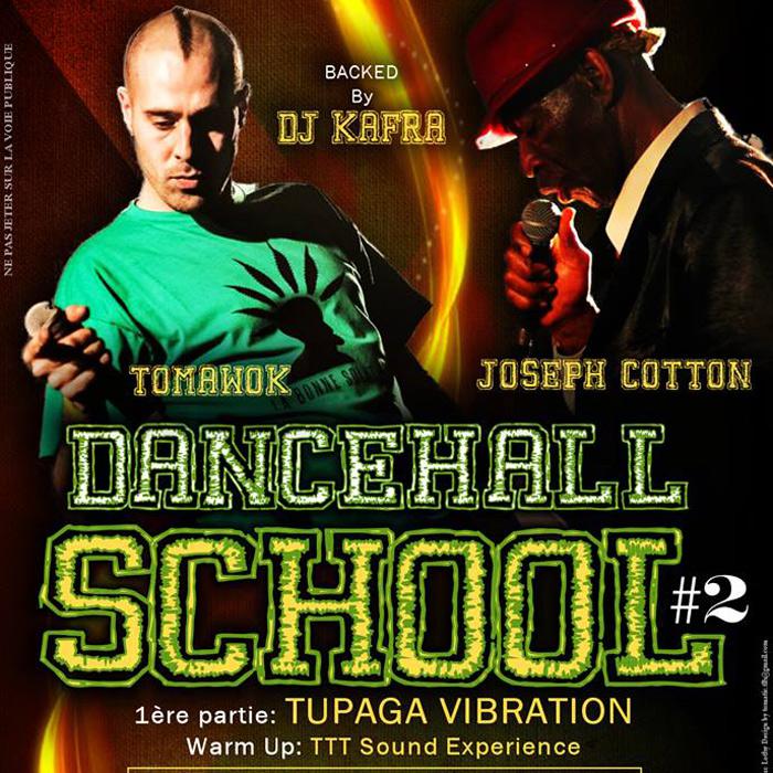 Dancehall School à Marseille avec Cotton & Tomawok