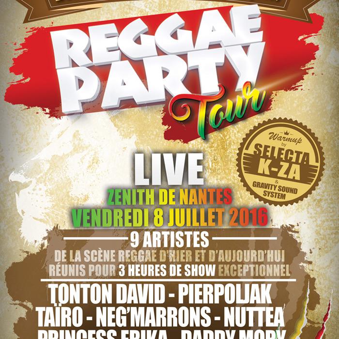 Reggae Party à Nantes avec 9 artistes français