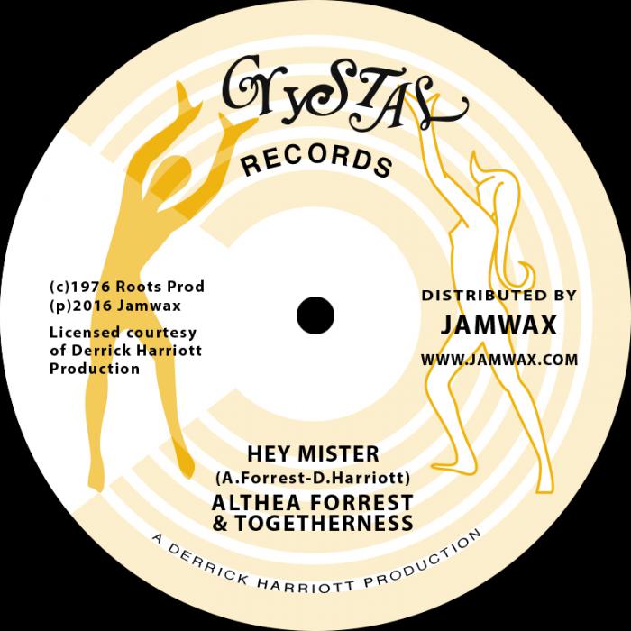 Jamwax réédite 'Hey Mister' de Althea Forrest