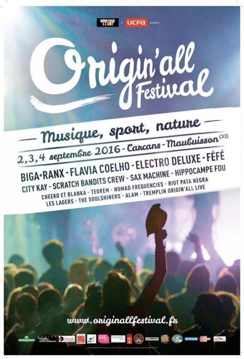 Origin'All Festival les 2, 3 et 4 septembre