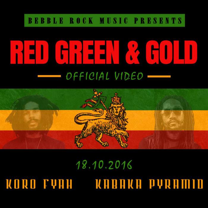 Koro Fyah & Kabaka P. : 'Red Green & Gold' le clip