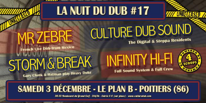 La Nuit du Dub #17 à Poitiers