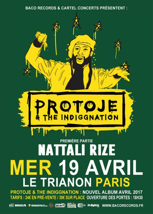 Protoje de retour en France en 2017