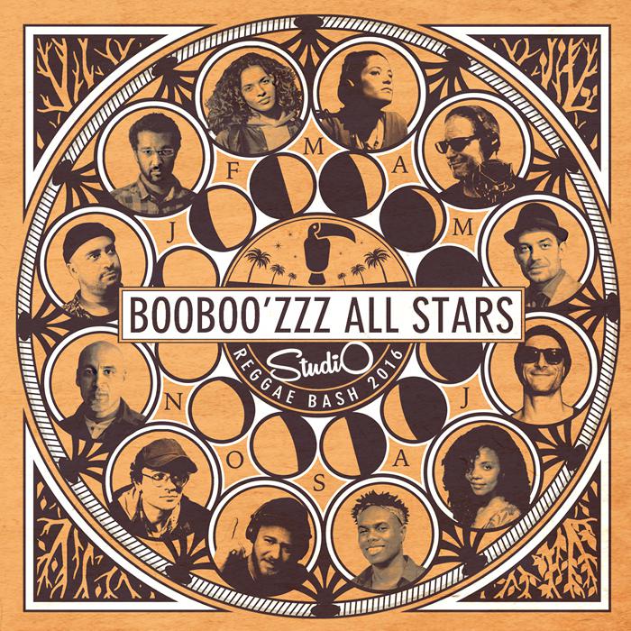 Booboo'zzz All Stars : 'Studio Reggae Bash' l'album