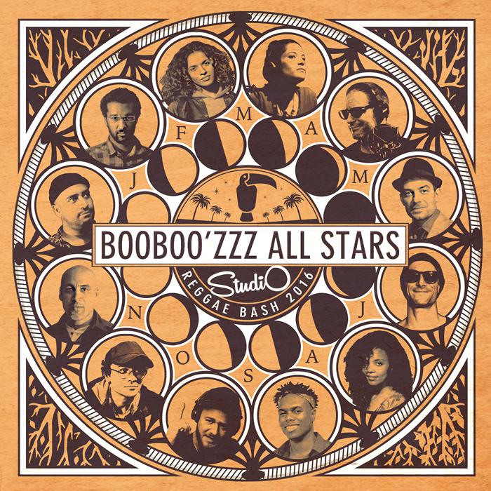 Booboo'zzz All Stars : 'Studio Reggae Bash' l'album