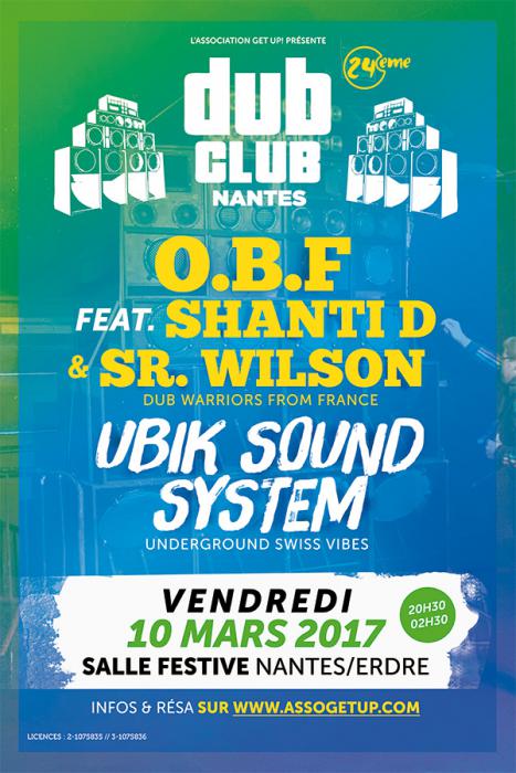Nantes Dub Club #24 avec OBF