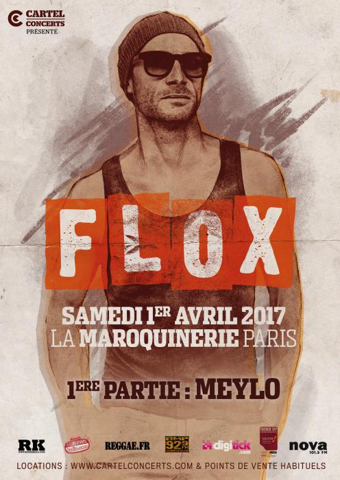 Flox à Paris le 1er avril