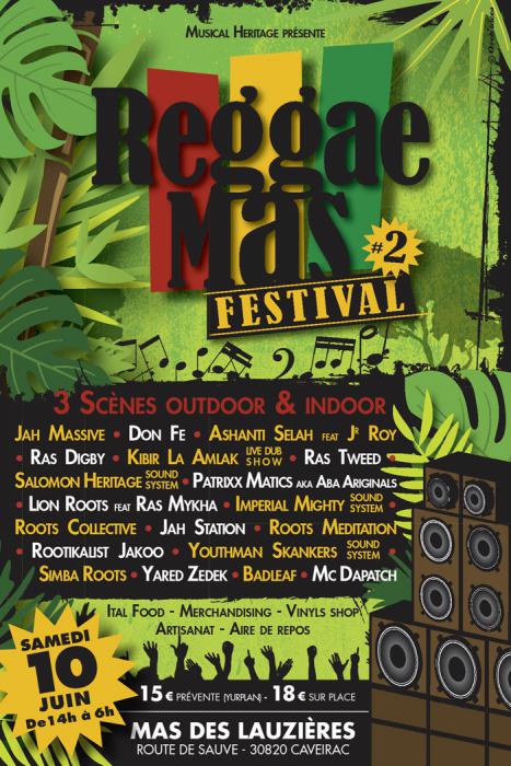 Reggae Mas Festival #2 près de Nîmes