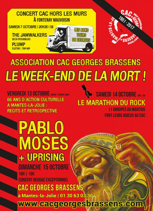 Pablo Moses à Mantes-la-Jolie ce dimanche