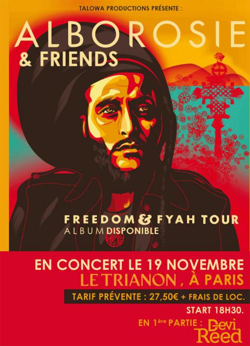 Alborosie à Paris dimanche !