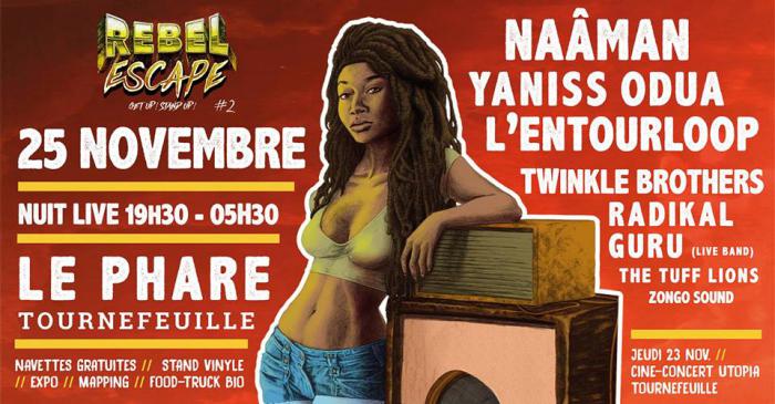 Rebel Escape #2 ce soir à Toulouse