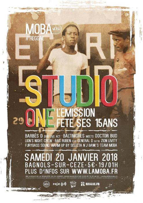 Studio One L'Emission fête ses 15 ans à La Moba