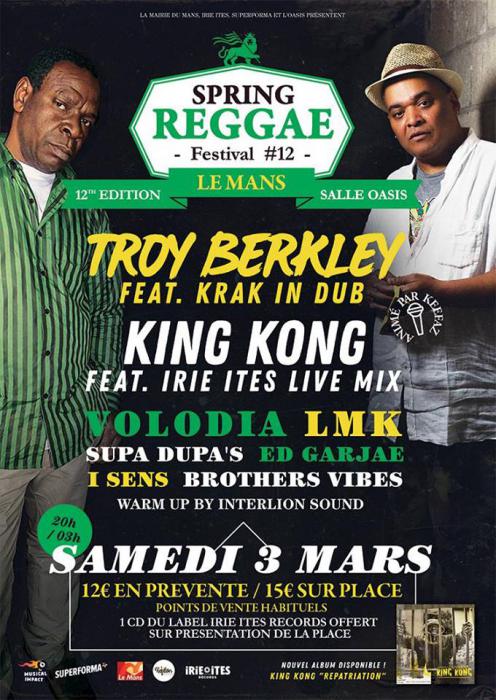 Spring Reggae Fest #12 au Mans