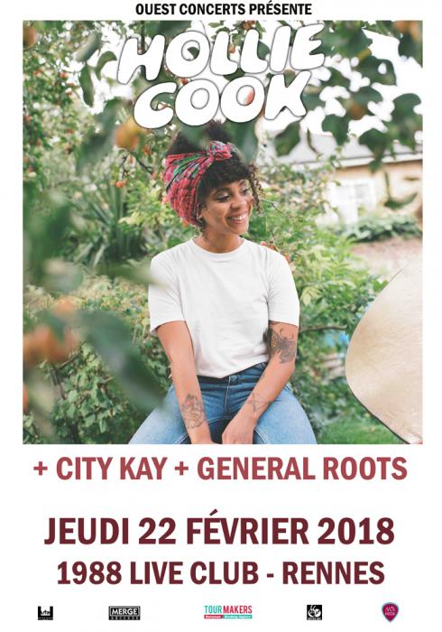 Hollie Cook & City Kay à Rennes jeudi