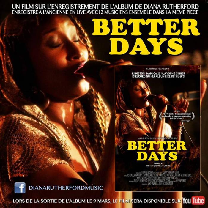 Diana Rutherford : 'Better Days' l'album et le film