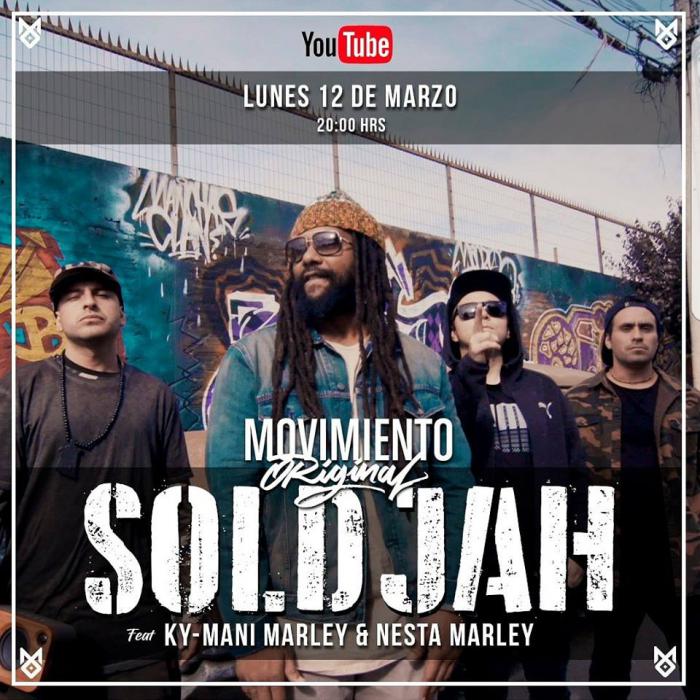 Ky-Mani Marley en feat avec un groupe chilien