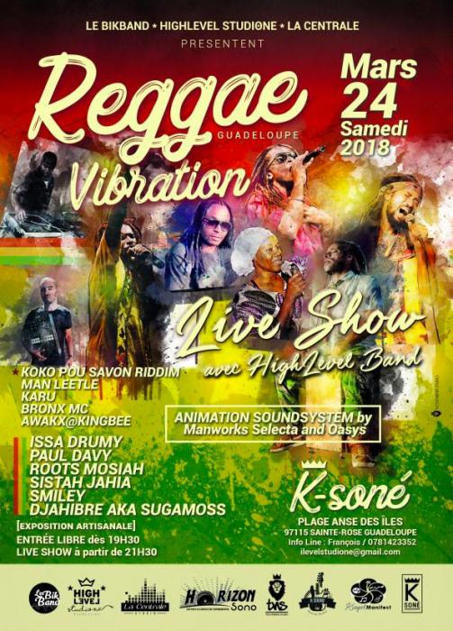 Soirée Reggae Vibration en Guadeloupe