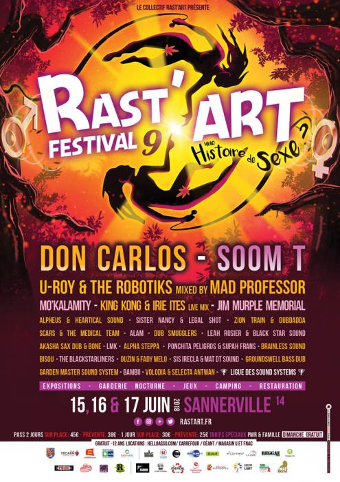 La prog du Rast'Art Festival à Caen