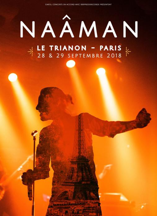 Naâman : 2 dates au Trianon en septembre