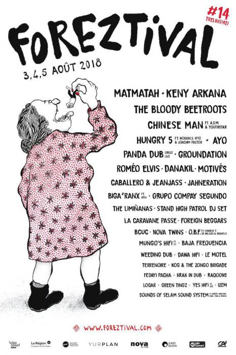 Le Foreztival annonce sa programmation 