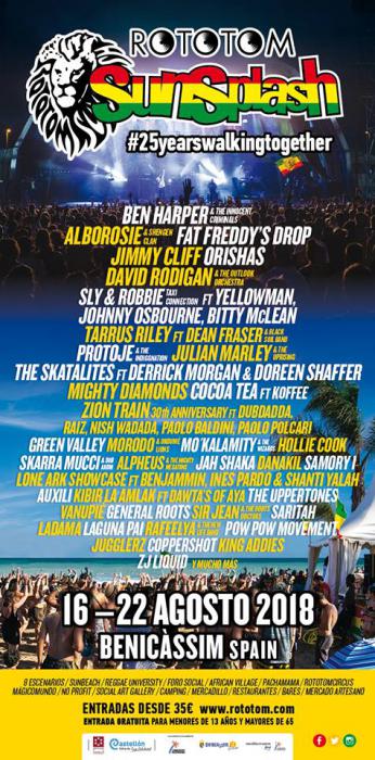 Rototom Sunsplash : J-30