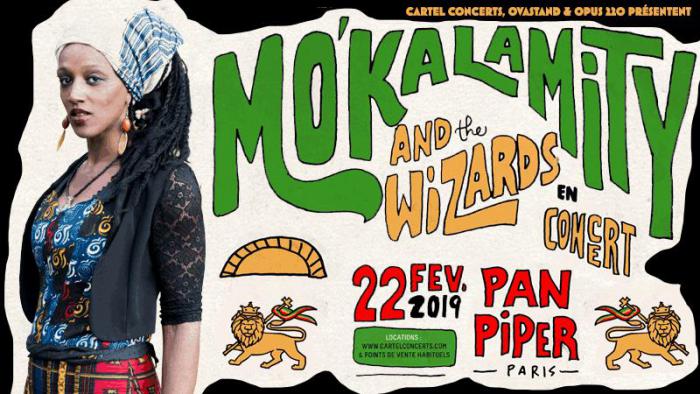 Mo'Kalamity & The Wizards au Pan Piper en février